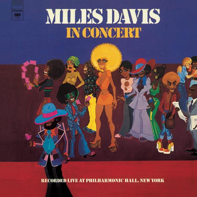 Album cover art for Miles Davis in Concert: Live at Philharmonic Hall