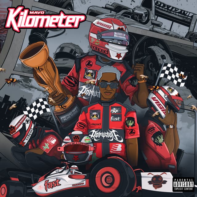 Album cover art for Kilometer