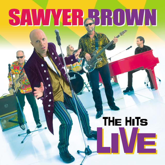 Album cover art for The Hits Live