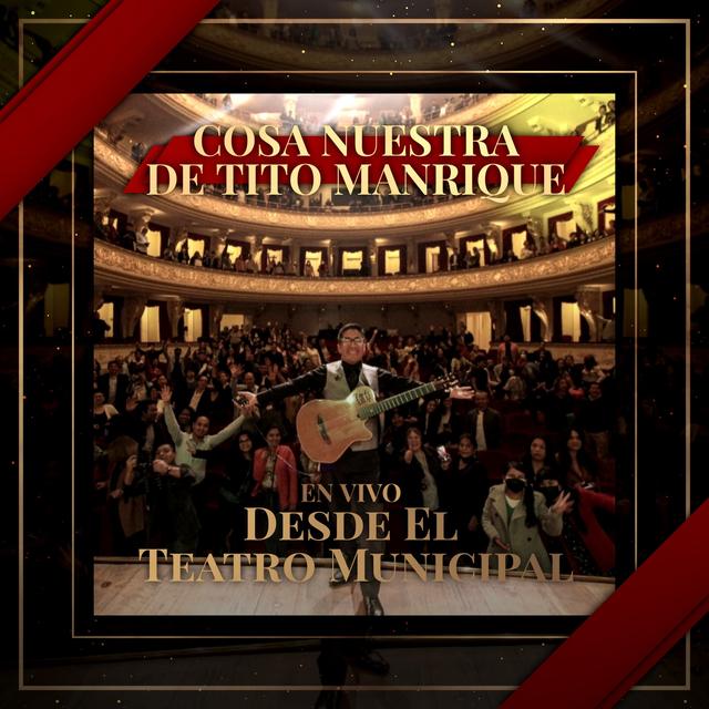 Album cover art for Desde el teatro municipal (en vivo)