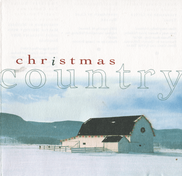 Album cover art for Christmas Country