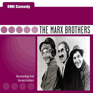 Album cover art for EMI Comedy - The Marx Brothers