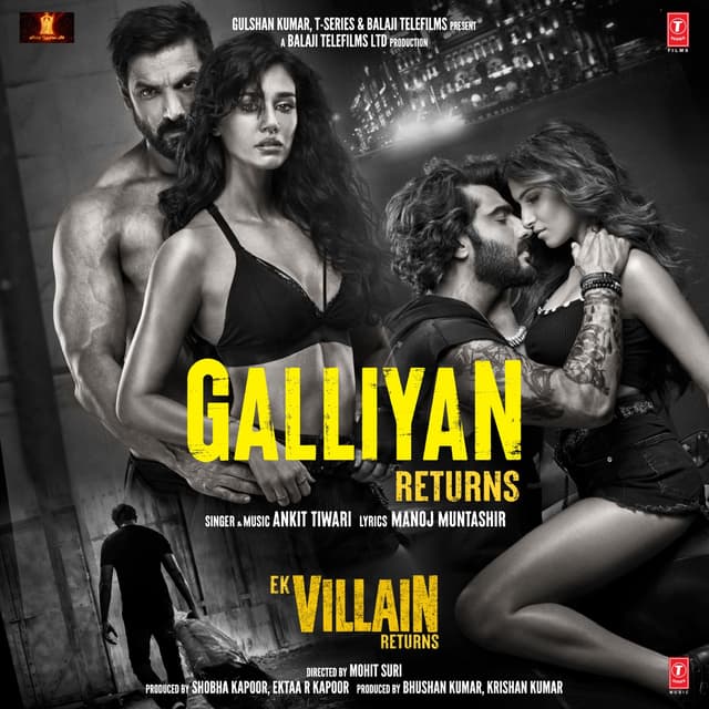 Album cover art for Galliyan Returns (From "Ek Villain Returns")