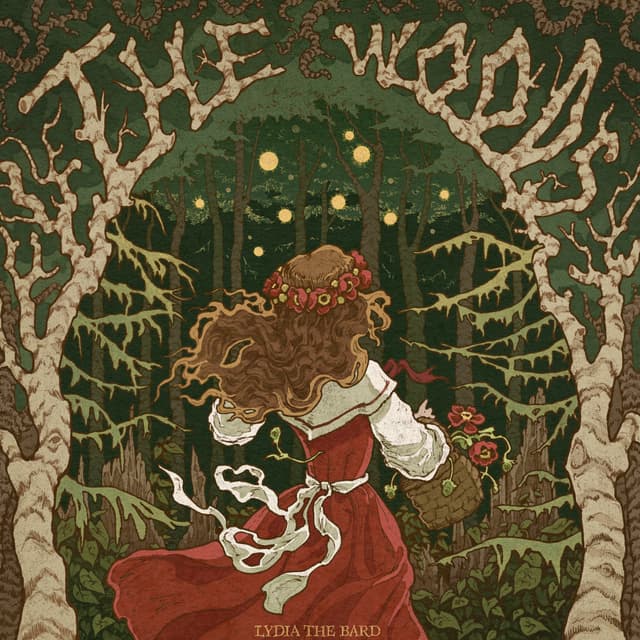Album cover art for The Woods