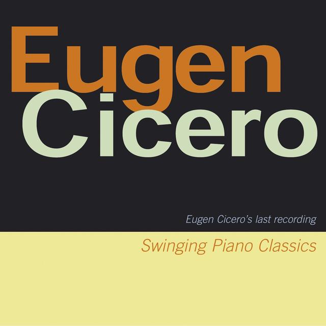 Album cover art for Swinging Piano Classics