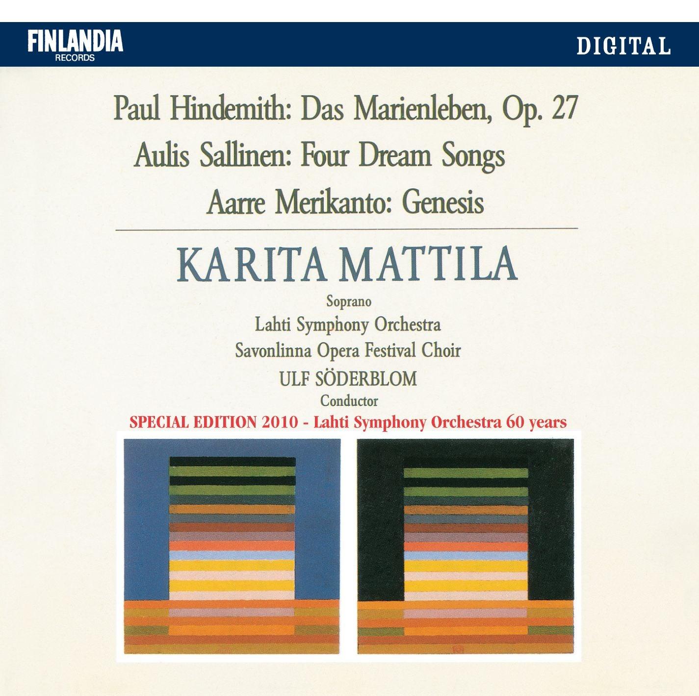 Hindemith / Sallinen / Merikanto
