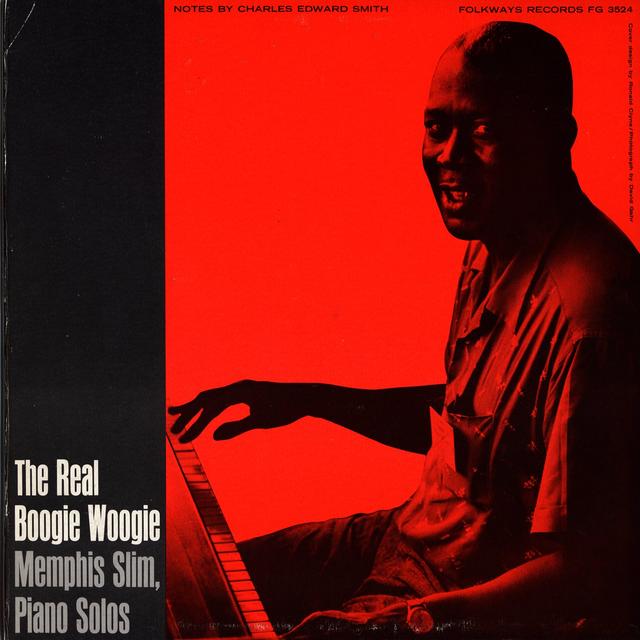 Album cover art for Memphis Slim and the Real Boogie-Woogie