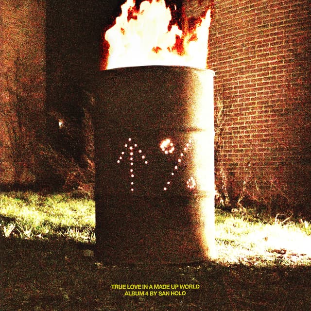 Album cover art for TRUE LOVE IN A MADE UP WORLD