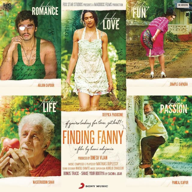 Album cover art for Finding Fanny