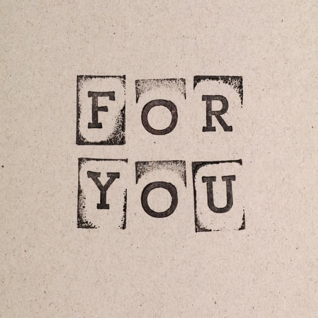 Album cover art for For You