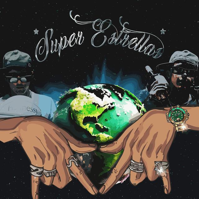 Album cover art for SUPER ESTRELLAS