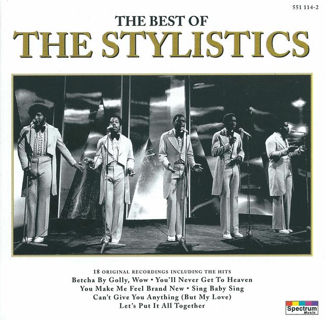 Album cover art for The Best of the Stylistics