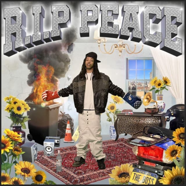 Album cover art for R.I.P Peace