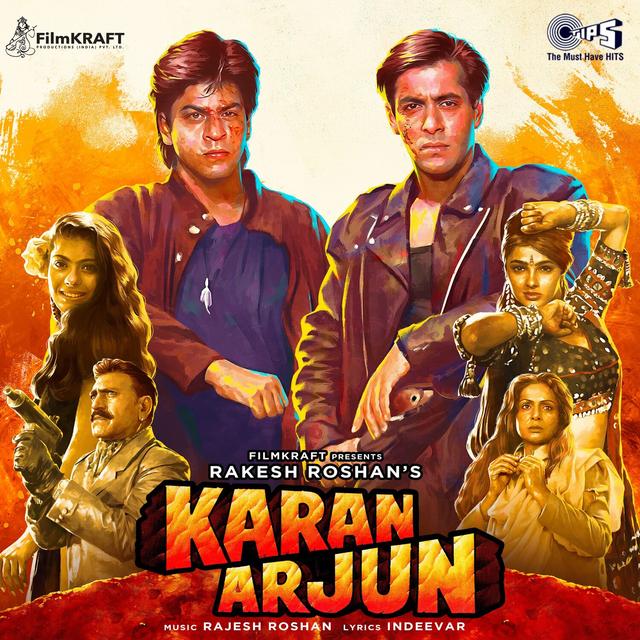 Album cover art for Karan Arjun