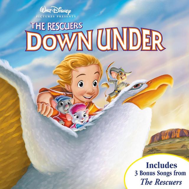 Album cover art for The Rescuers Down Under