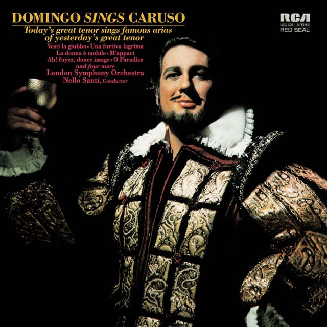 Album cover art for Sings Caruso