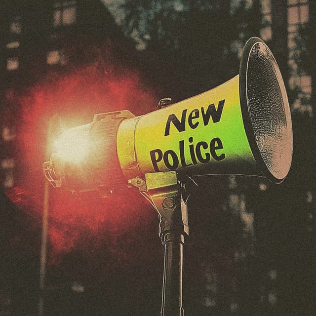 Album cover art for New Police
