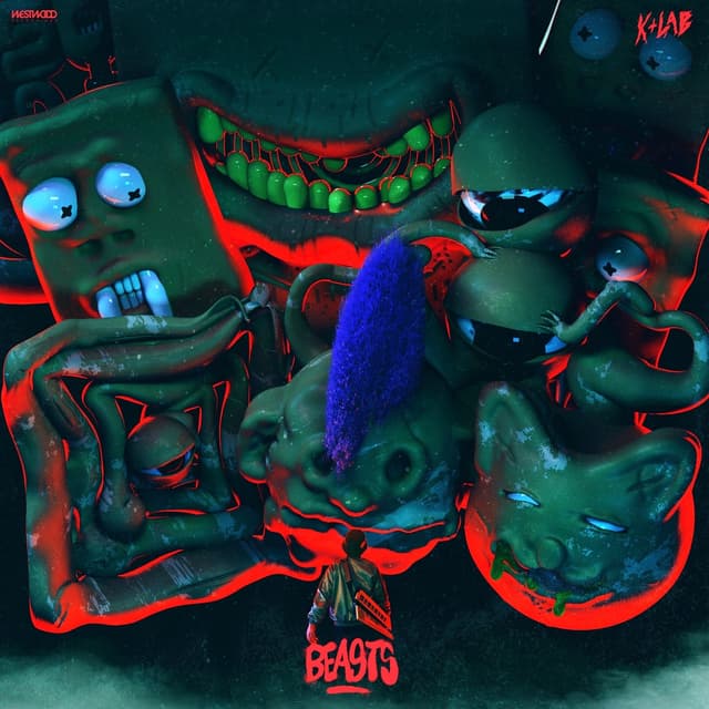 Album cover art for Beasts