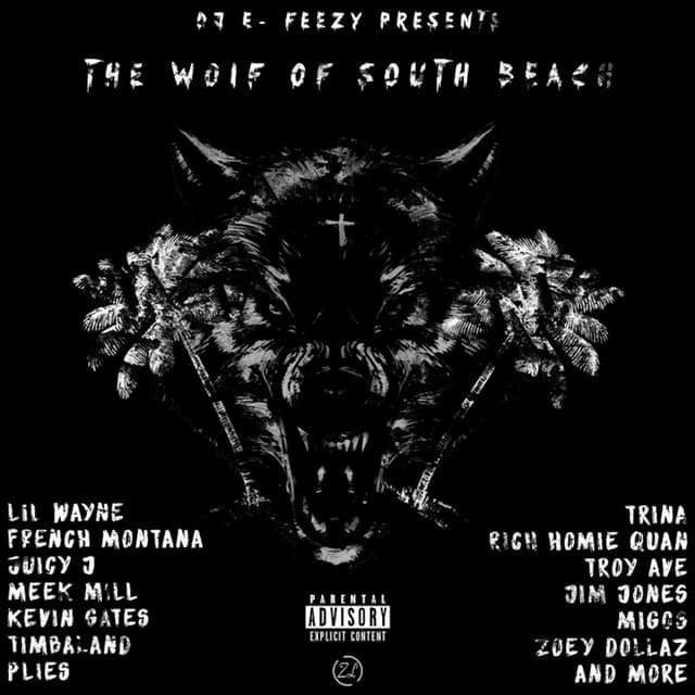 Album cover art for The Wolf of South Beach
