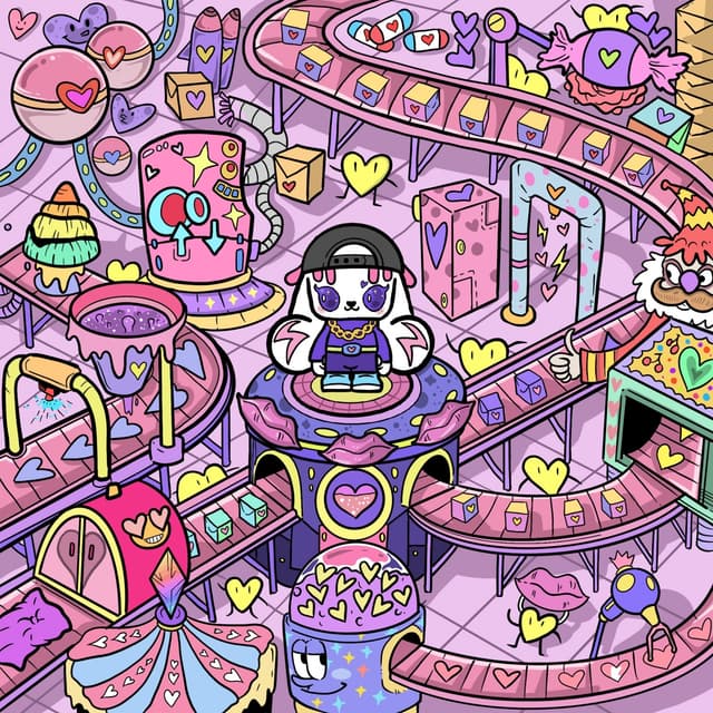 Album cover art for 谁会被吻