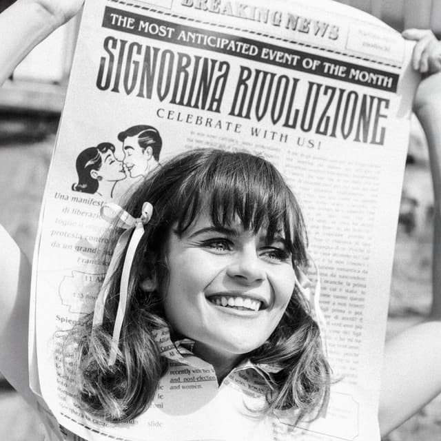 Album cover art for Signorina rivoluzione