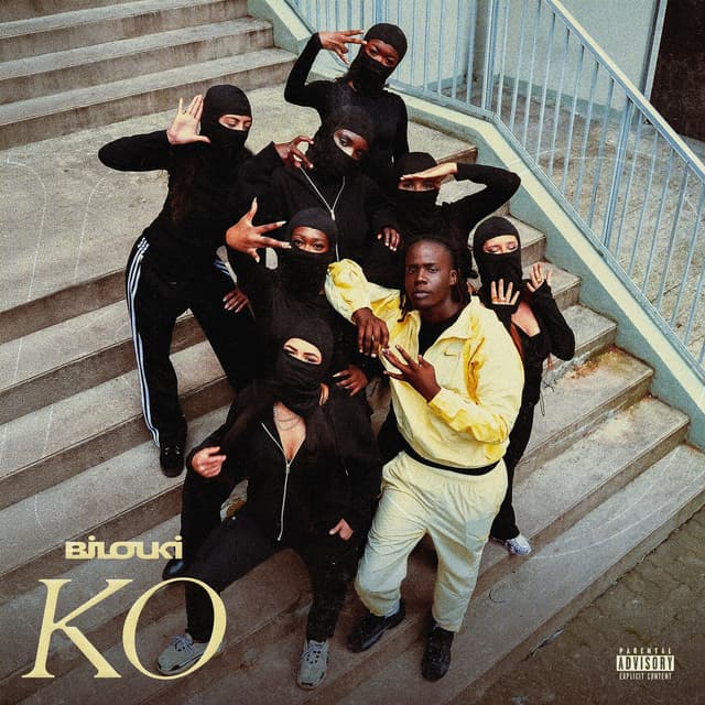 Album cover art for K.O