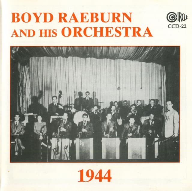 Album cover art for Boyd Raeburn and His Orchestra 1944