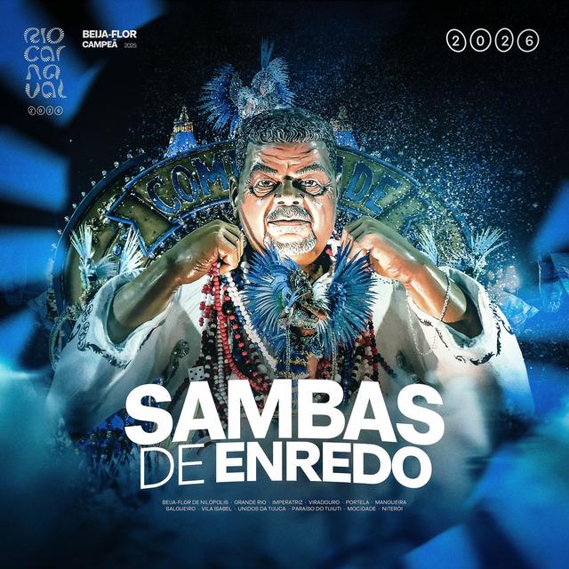 Album cover art for Sambas de Enredo Rio Carnaval 2026