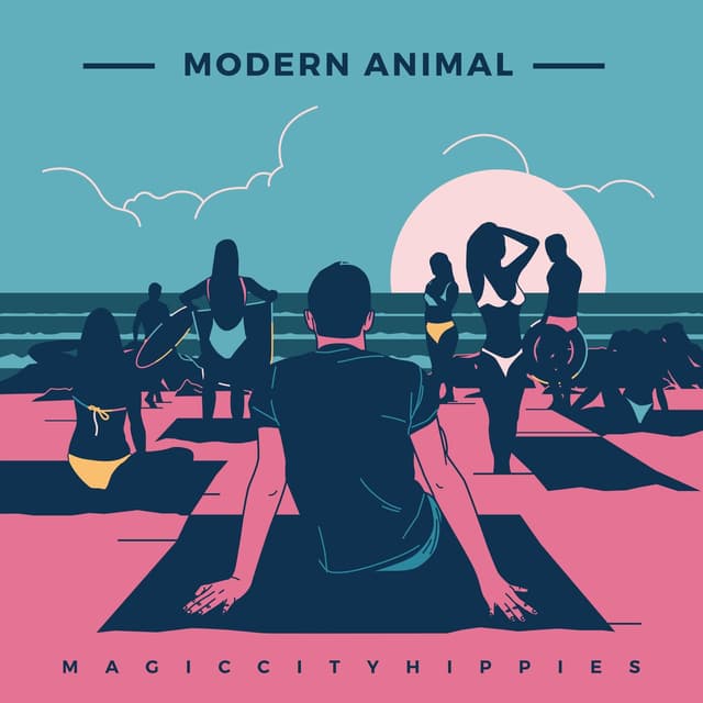 Album cover art for Modern Animal