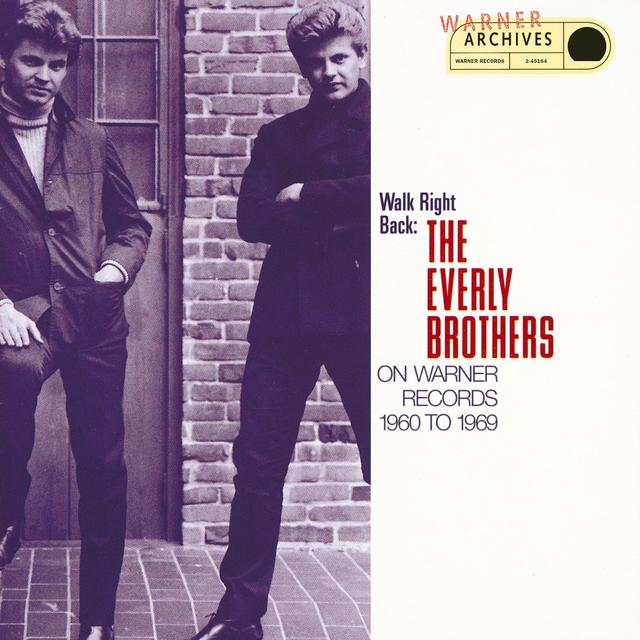 Album cover art for Walk Right Back - The Everly Brothers on Warner Bros.