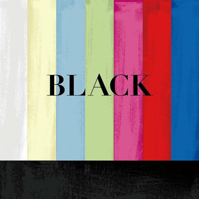 Album cover art for BLACK