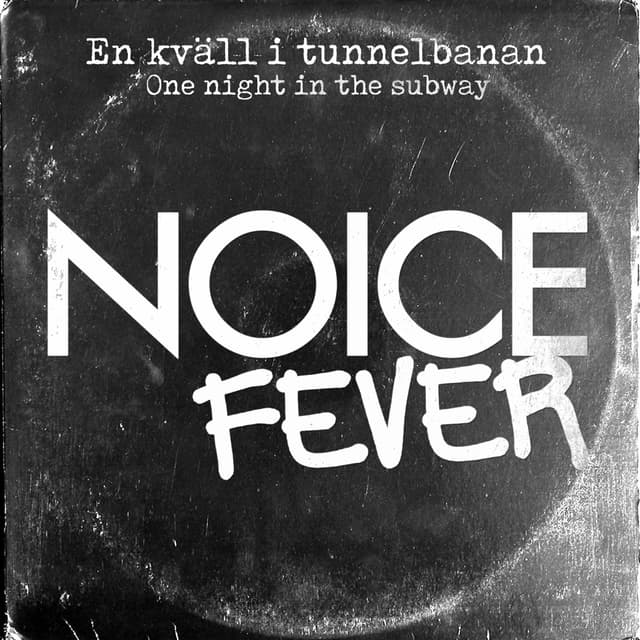 Album cover art for En kväll i tunnelbanan