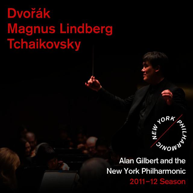Album cover art for Dvorak, Magnus Lindberg, Tchaikovsky