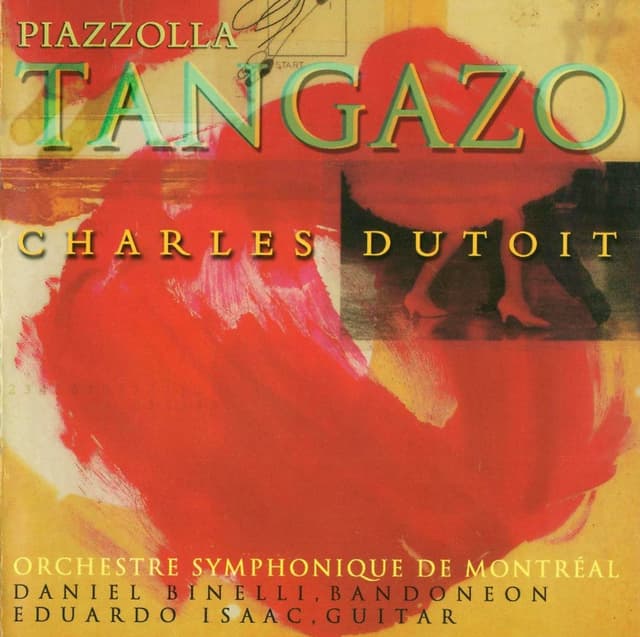 Album cover art for Piazzolla: Double Concerto; Oblivion; Tangazo etc