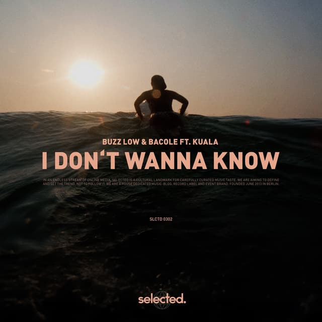 Album cover art for I Don't Wanna Know (feat. Kuala) - Single