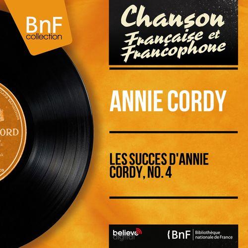 Album cover art for Les Succès d'Annie Cordy No. 4