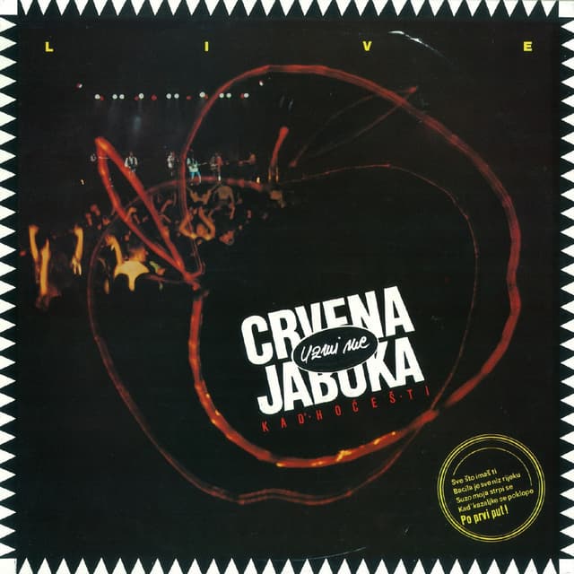Album cover art for Uzmi Me (Kad Hoćeš Ti) Live