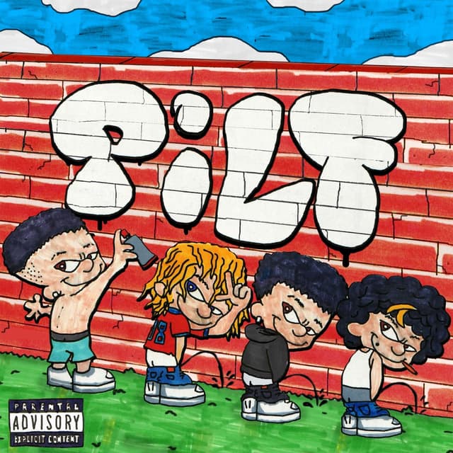 Album cover art for P.I.L.F