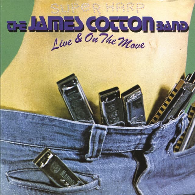 Album cover art for Live & On The Move