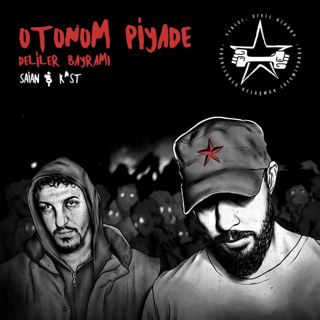 Album cover art for Otonom Piyade: Deliler Bayramı