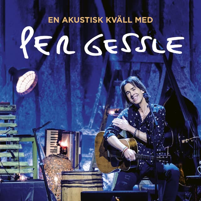 Album cover art for En akustisk kväll med Per Gessle