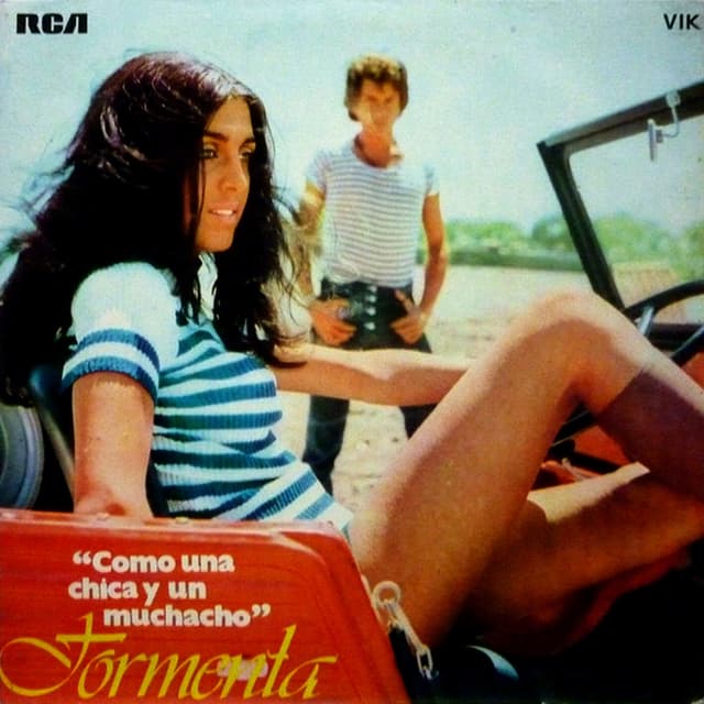 Album cover art for Como una Chica y un Muchacho