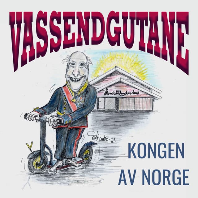 Album cover art for Kongen av Norge
