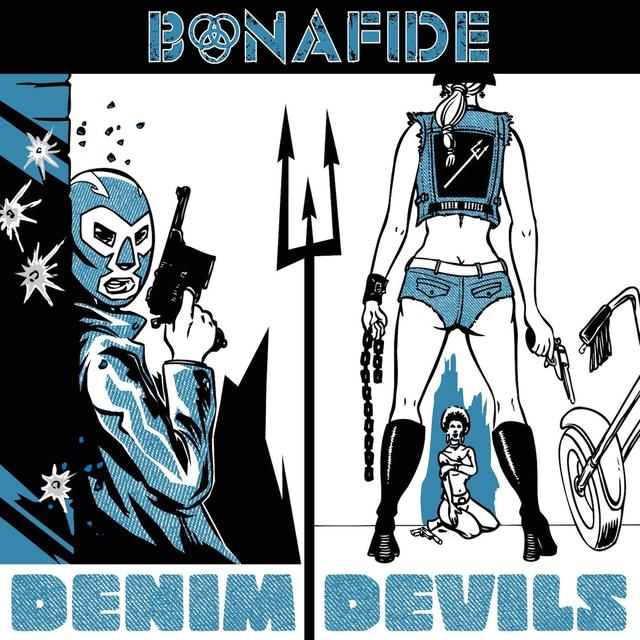 Album cover art for Denim Devils