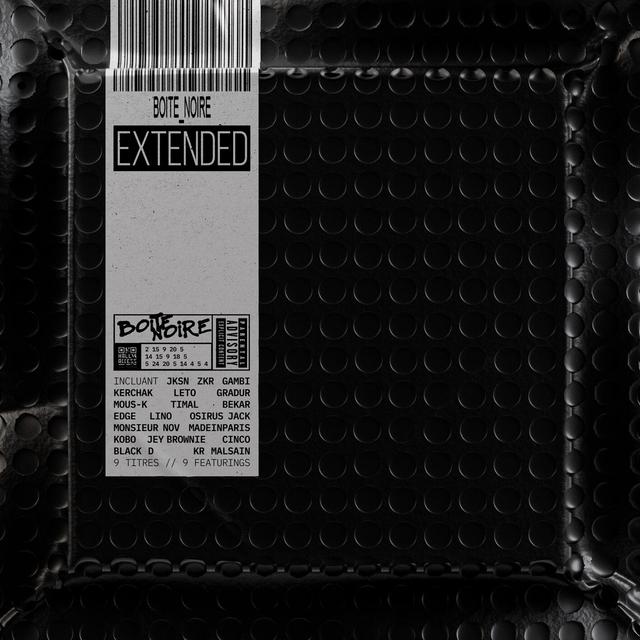 Album cover art for Boîte Noire Extended