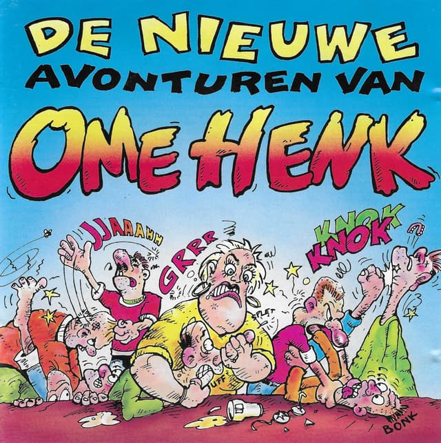 Album cover art for De nieuwe avonturen van Ome Henk