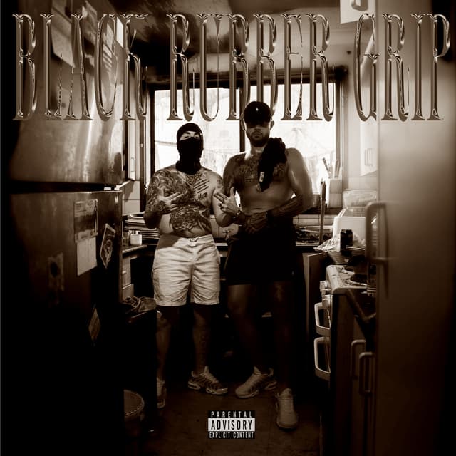 Album cover art for Black Rubber Grip