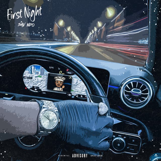 Album cover art for First Night