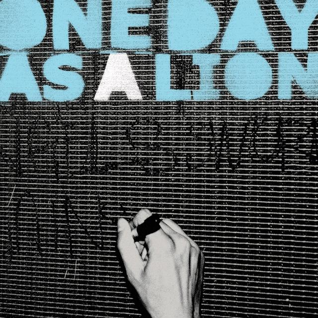 Album cover art for One Day as a Lion