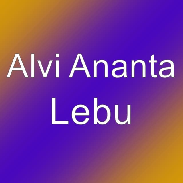 Album cover art for Lebu